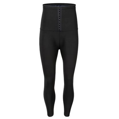 Men Body Shaper Thermo Sauna Pants Sweat Waist Trainer Leggings Slimming Underwear Weight Loss Workout Compression Shapewear